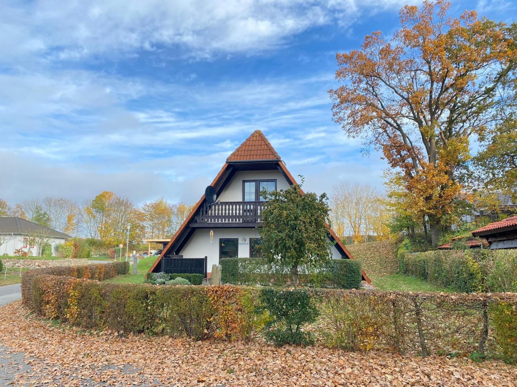 Finnhaeuser Am Vogelpark - Haus Andrea Marlow Exterior photo